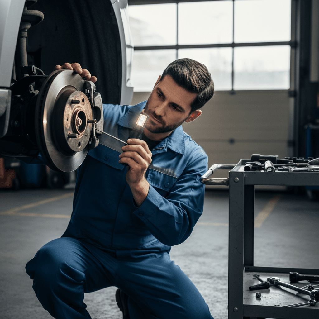 Brake system inspection and service