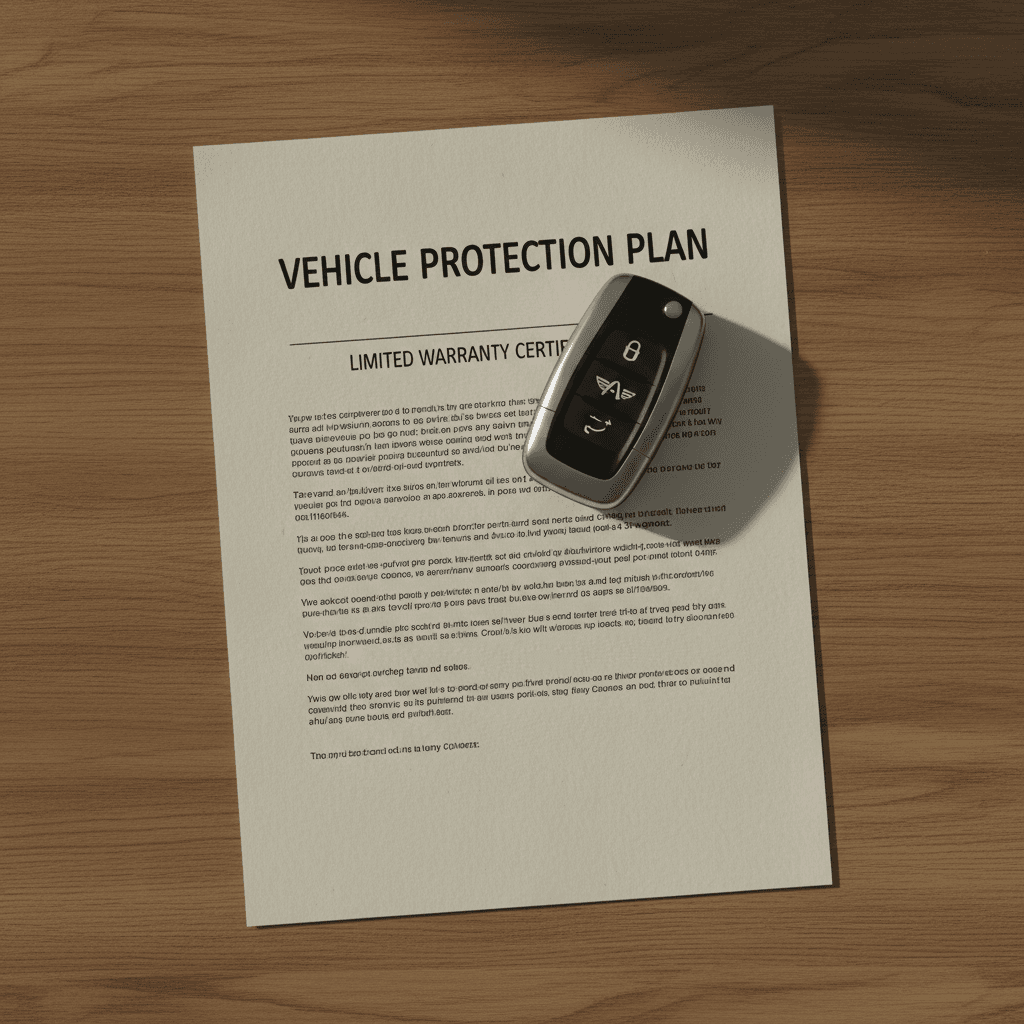 Warranty coverage - vehicle warranty document