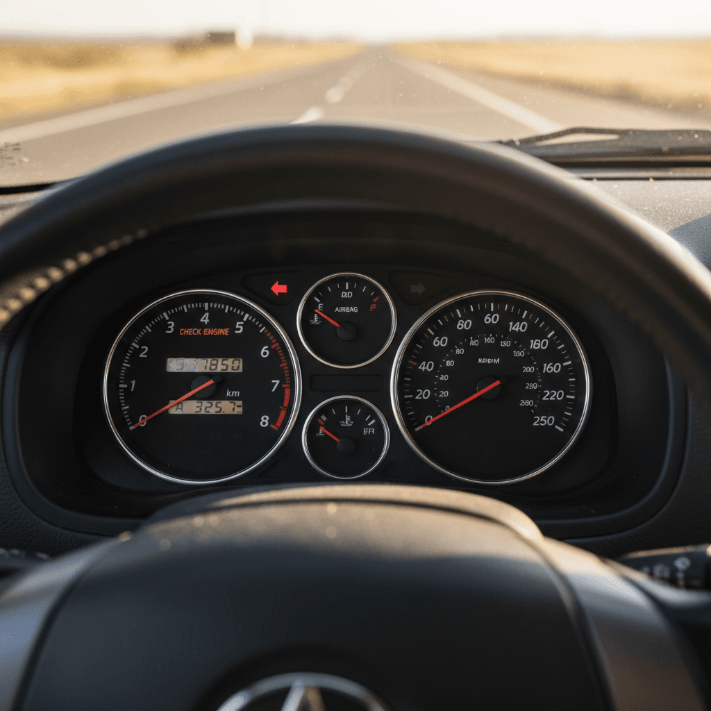 Vehicle mileage and condition details