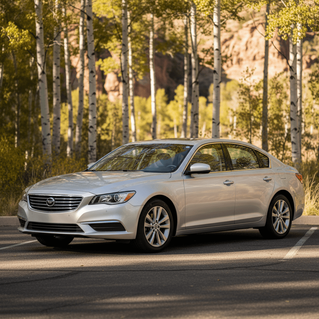 Silver sedan available for sale