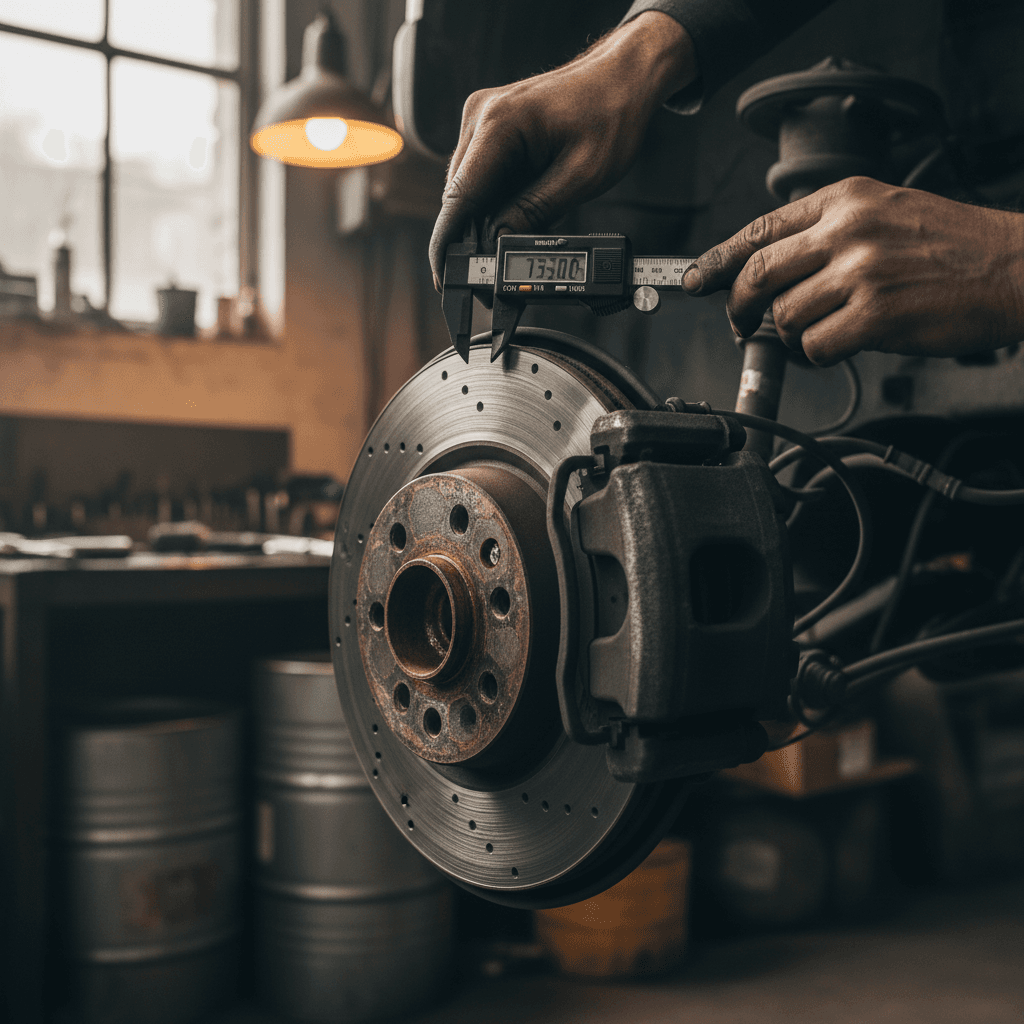 Brake service and inspection